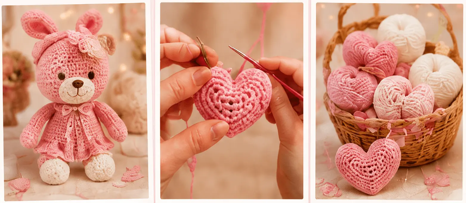 Handmade crochet products crafted with passion
