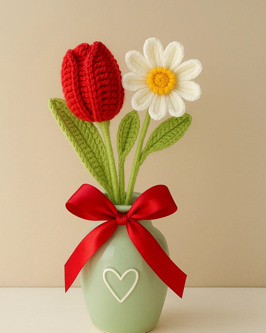 Crochet Tulip Bouquet thumbnail 2