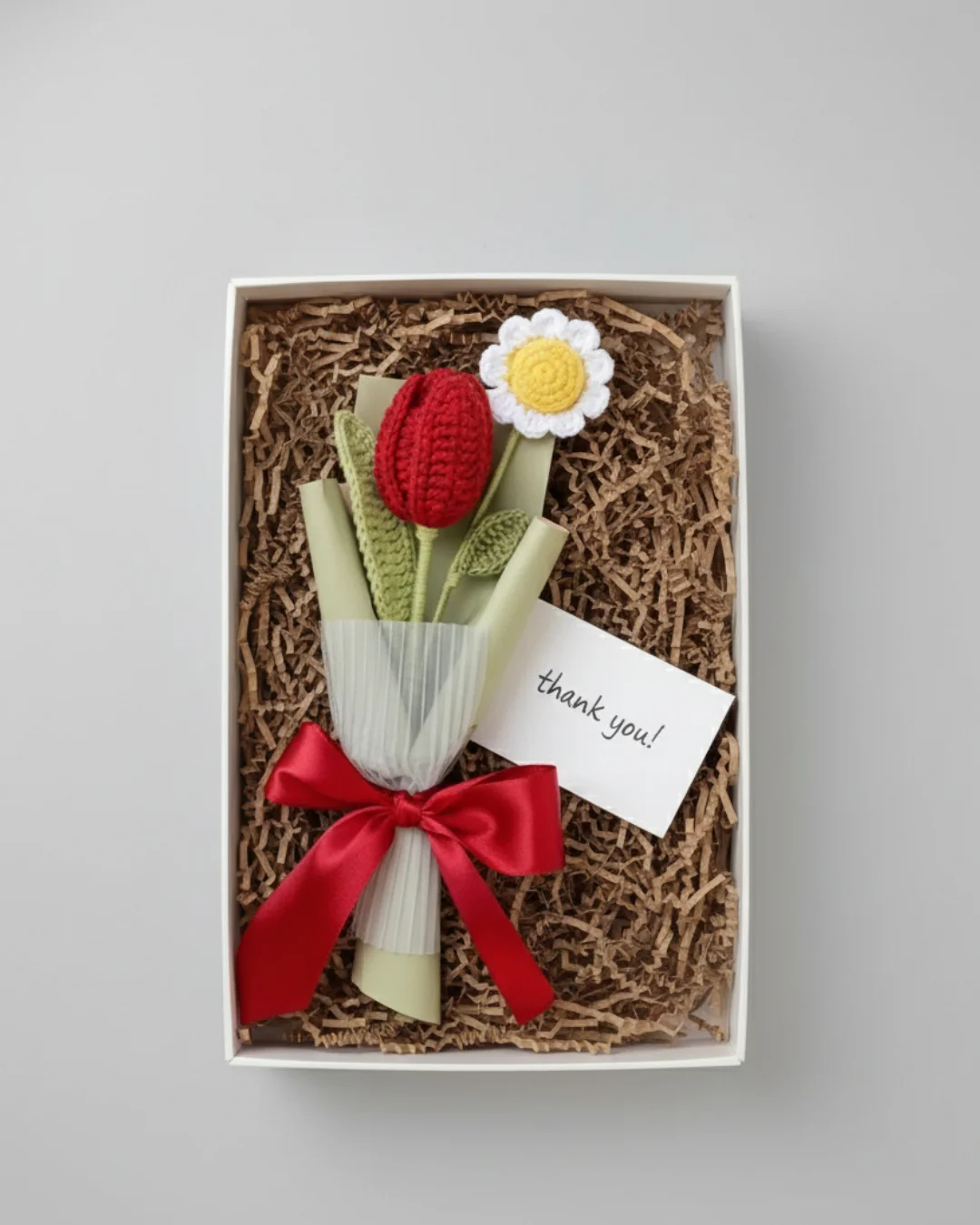 Crochet Tulip Bouquet thumbnail 5